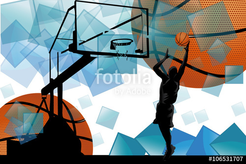 500x334 Vector Basketball Background Stock Image And Royalty Free Vector