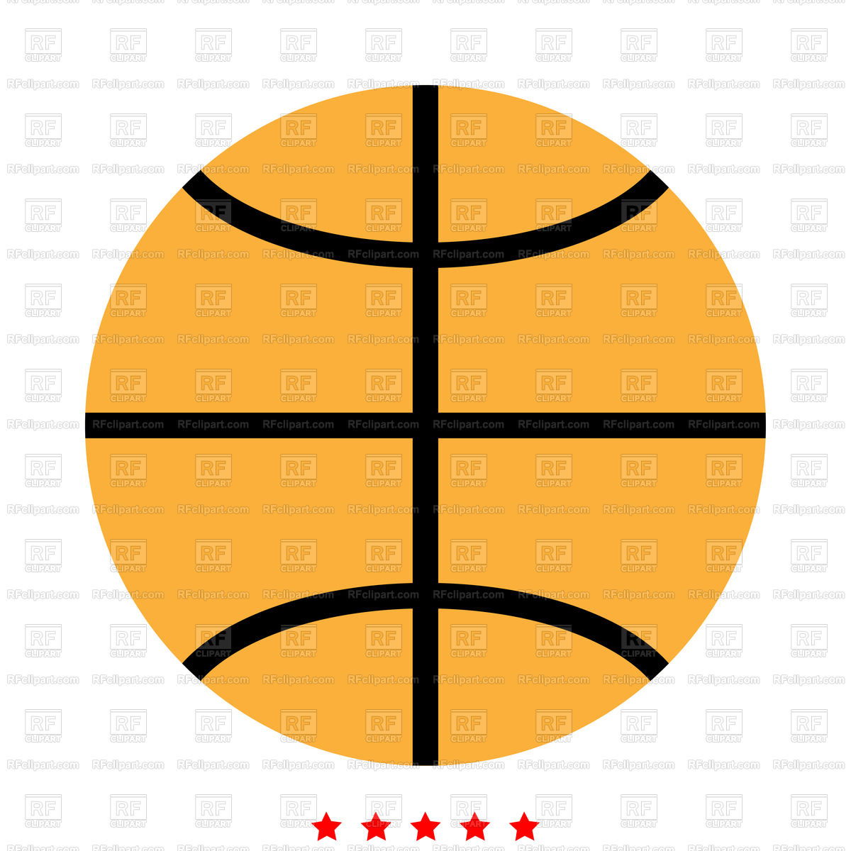 Basketball Ball Icon Simple Style Vector Image Of Icons 1200x1200 Basketball Ball Icon Simple Style Vector Image Of Icons