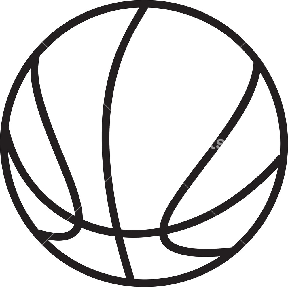 Vector Basket Ball Royalty Free Stock Image 1000x999 Vector Basket Ball Royalty Free Stock Image