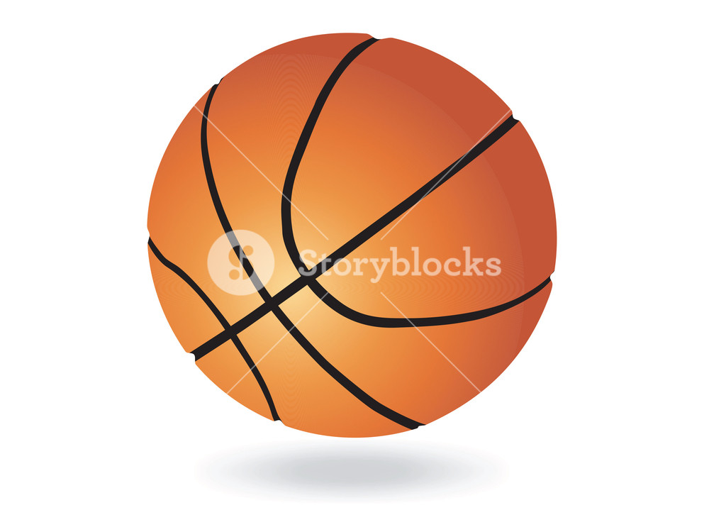 Vector Basketball Ball Royalty Free Stock Image 1000x750 Vector Basketball Ball Royalty Free Stock Image