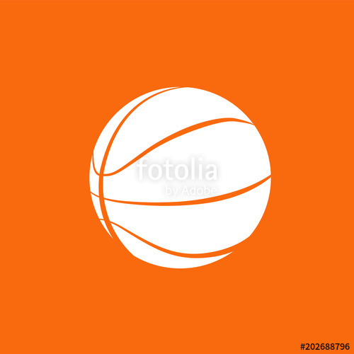 Basketball Ball Vector Icon For App And Website Stock Image 500x500 Basketball Ball Vector Icon For App And Website Stock Image