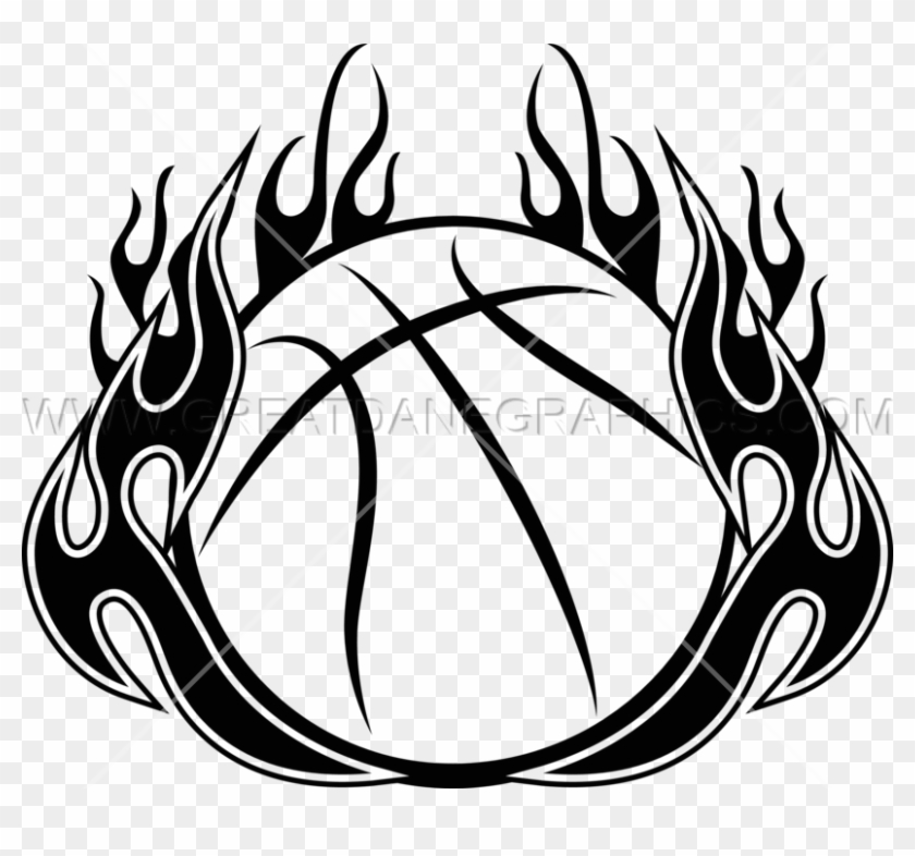 Basketball Ball In Fire Vector Clipart 840x786 Basketball Ball In Fire Vector Clipart