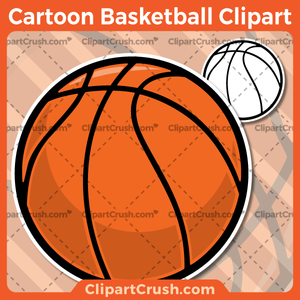 Nice Cartoon Basketball Clipart 300x300 Nice Cartoon Basketball Clipart