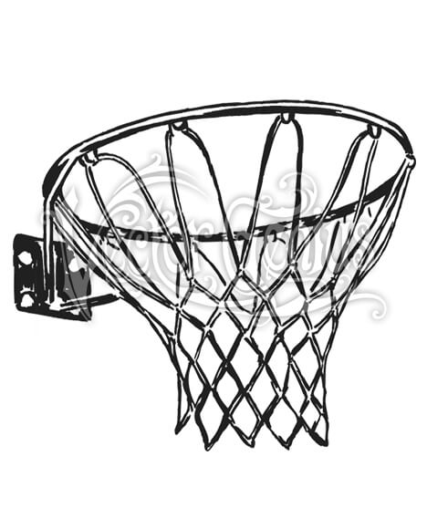 Basketball Net Clip Art 468x580 Basketball Net Clip Art