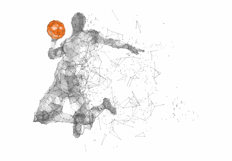 920x638 Basketball Vector Lines