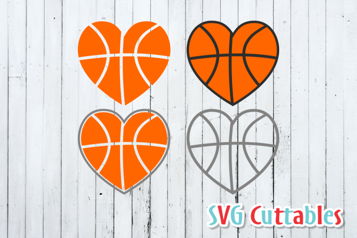 720x480 Free Basketball Hearts