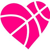 178x178 Heart Shaped Basketball Clip Art
