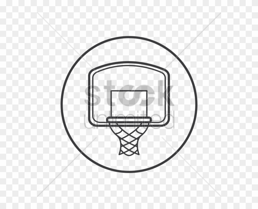 840x680 Free Basketball Hoop Vector Image