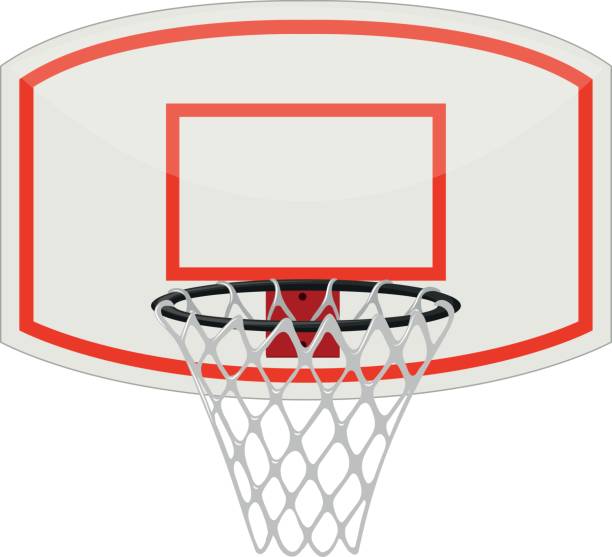 612x557 Free Clipart Basketball Hoop