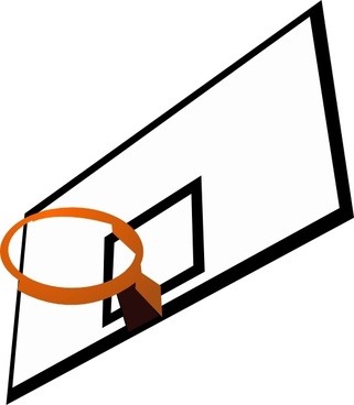 321x368 Vector Art Basketball Hoop Free Clip Art Free Vector Download