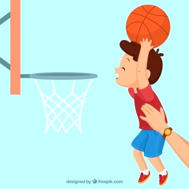 626x626 Cartoon Basketball Hoop