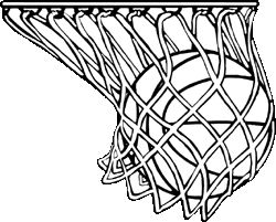 250x201 Basketball Net Vector Clipart