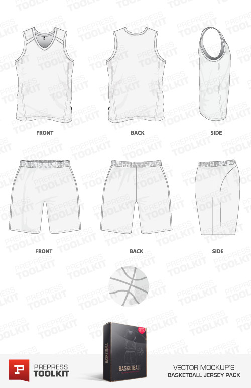 Basketball Jersey And Basketball Uniform Vector Mockup Template Pack 500x772 Basketball Jersey And Basketball Uniform Vector Mockup Template Pack
