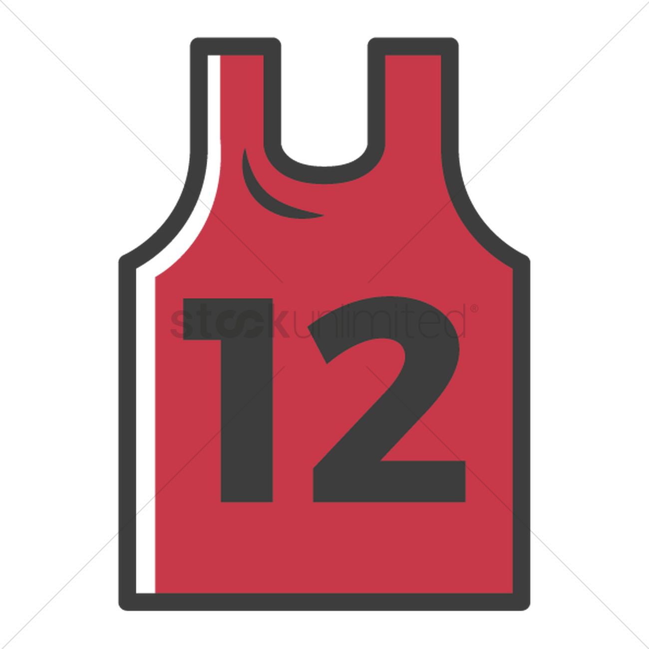 1300x1300 Basketball Jersey Vector Image