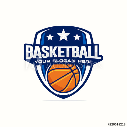 500x500 Basketball Logo Vector