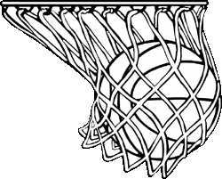 250x201 Basketball Net Vector Clipart