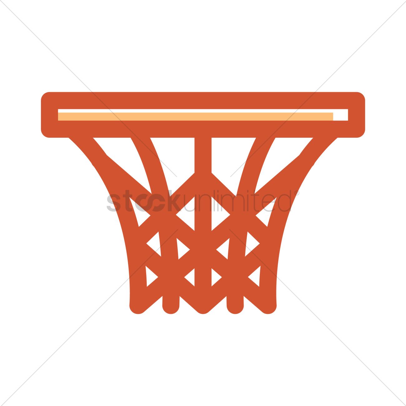 1300x1300 Basketball Hoop Vector Image
