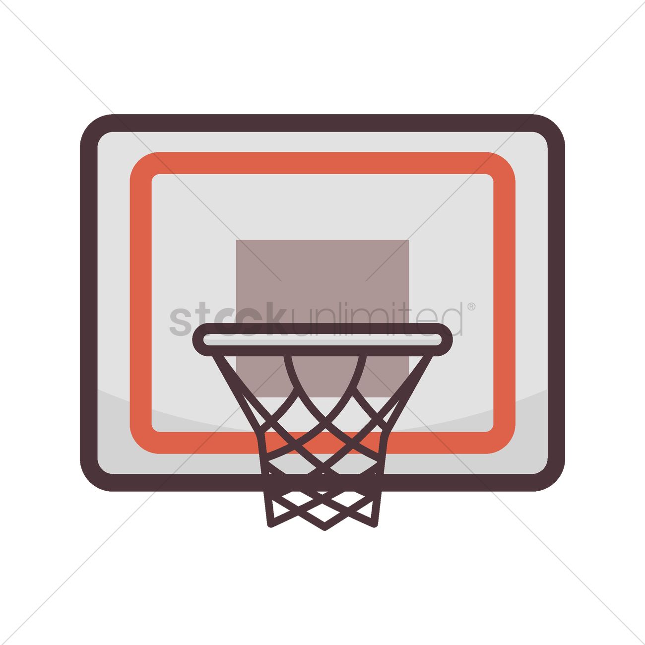 1300x1300 Free Basketball Net Vector Image