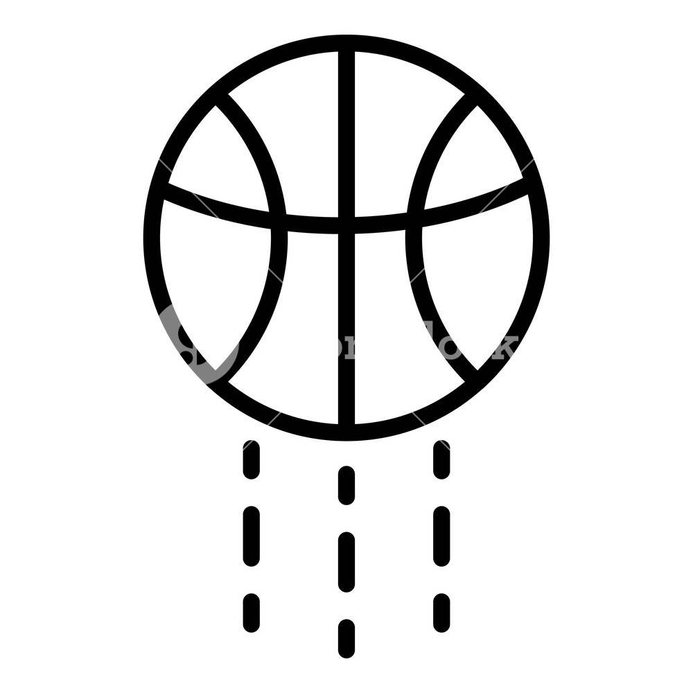 Basketball Ball Jump Icon Outline Basketball Ball Jump Vector 1000x1000 Basketball Ball Jump Icon Outline Basketball Ball Jump Vector