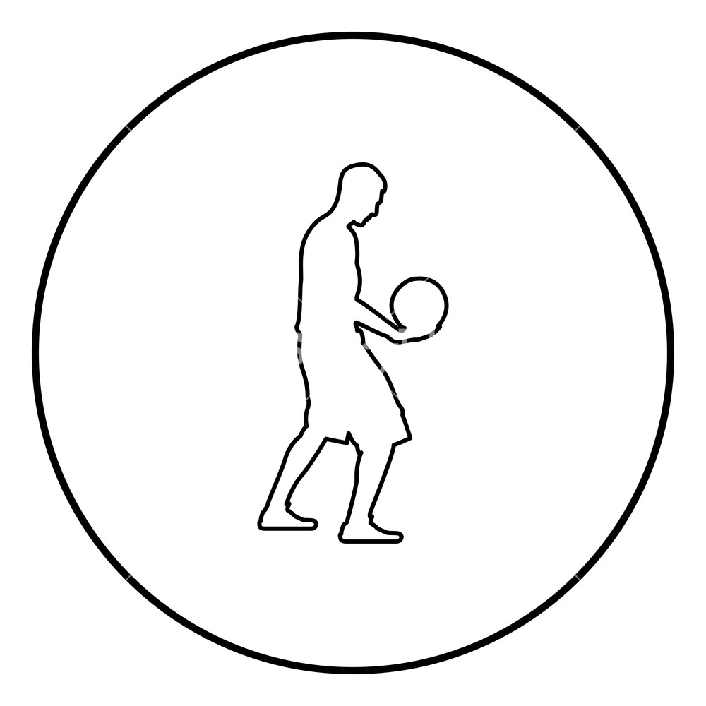 Basketball Player Holding Ball Man Holding Basketball Silhouette 1000x1000 Basketball Player Holding Ball Man Holding Basketball Silhouette