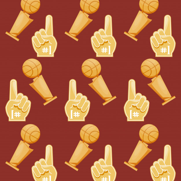 626x626 Basketball Sport Game Pattern Vector Free Download