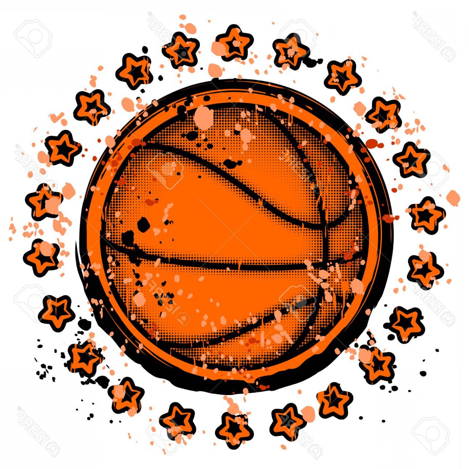 Basketball Pattern Vector at Vectorified.com | Collection of Basketball ...