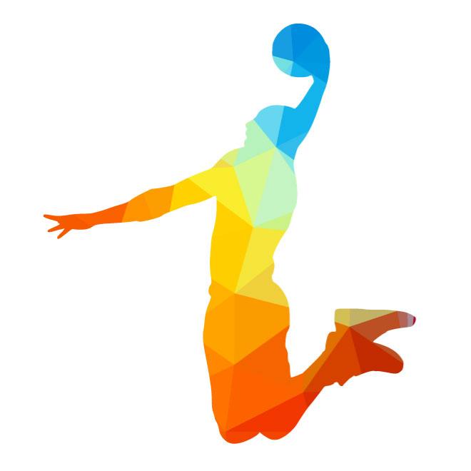 660x660 Basketball Player Vector Clip Art