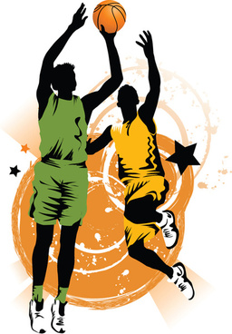 256x368 Basketball Player Vector Free Vector Download