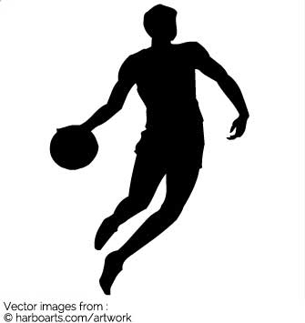 Basketball Player Vector at Vectorified.com | Collection of Basketball ...