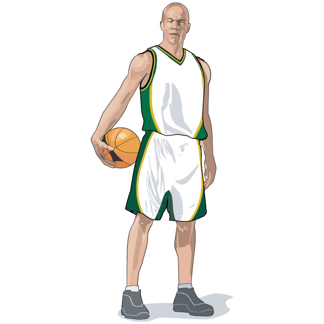 660x660 Nba Player Vector