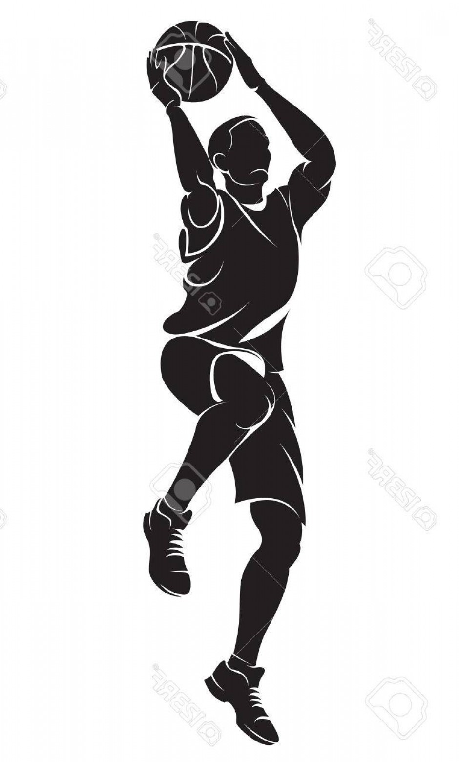 940x1560 Nba Player Vector Lamaison