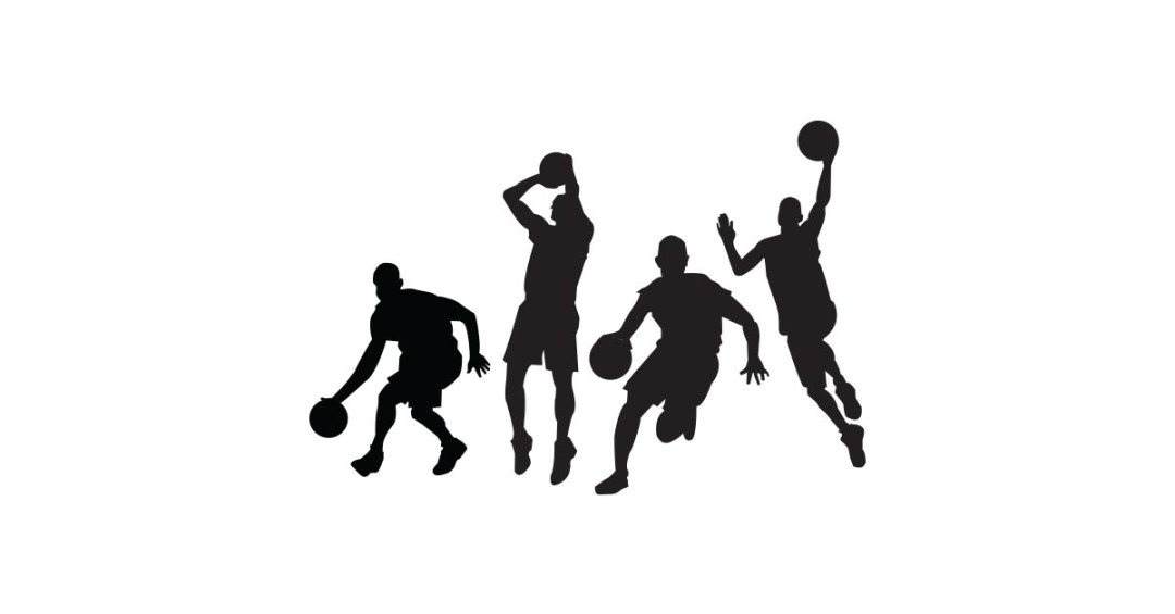 1080x565 Basketball Players Silhouettes Free Vector And Png The Graphic