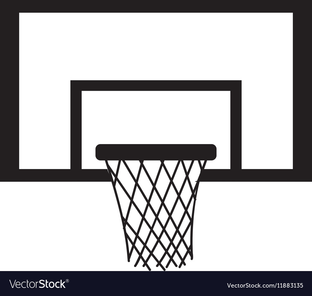 1000x949 Basketball Hoop Silhouette