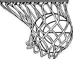 250x201 Basketball Net Vector Clipart
