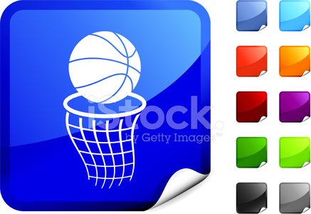 437x300 Basketball Rim And Net Internet Royalty Free Vector Art Stock