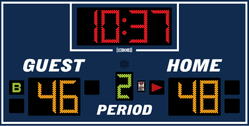 Basketball Scoreboard Vector