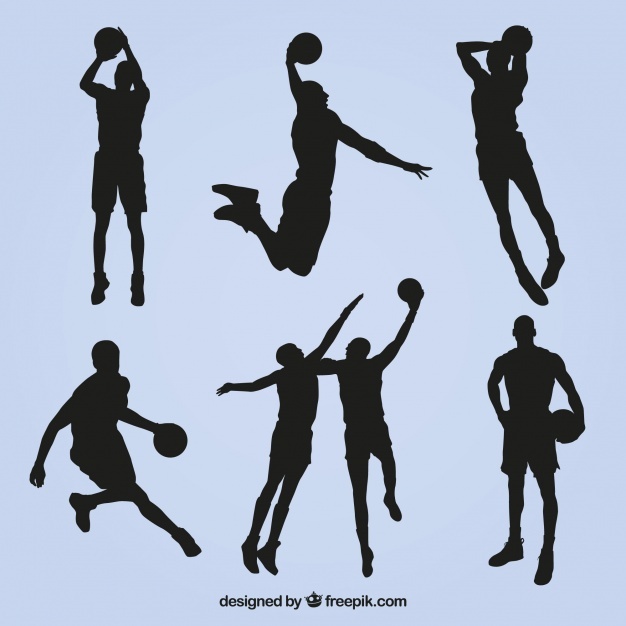 626x626 Basketball Silhouette Vectors, Photos And Free Download
