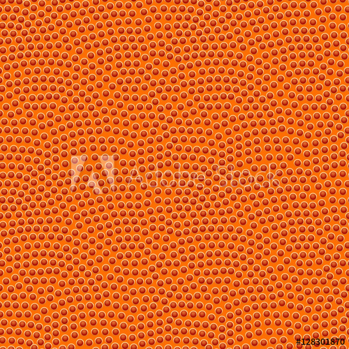 500x500 Basketball Seamless Texture With Bumps, Vector