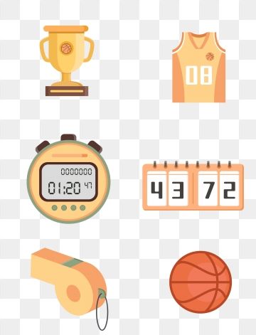 Basketball Trophy Vector