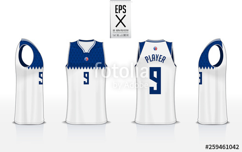 Basketball Uniform Mockup Template Design For Basketball Club 500x313 Basketball Uniform Mockup Template Design For Basketball Club