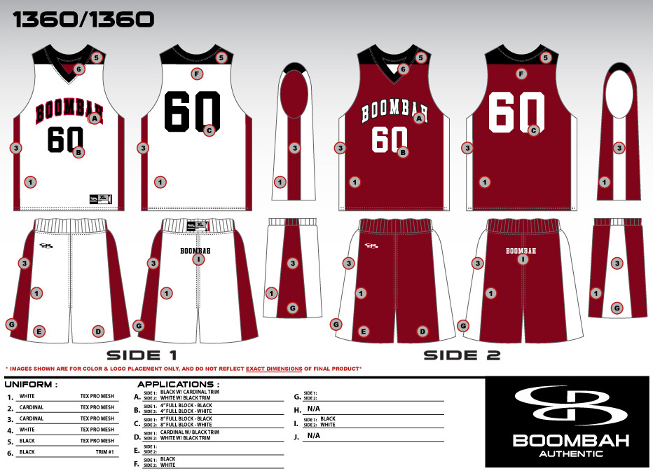 Boombah Authentic Basketball Uniforms 932x672 Boombah Authentic Basketball Uniforms