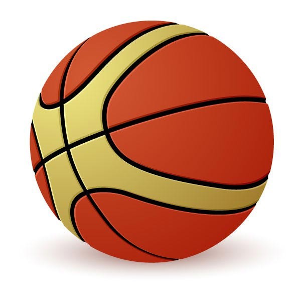 600x583 Realistic Basketball Vector