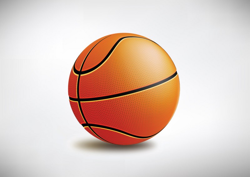 800x565 Basketball Vector Icon