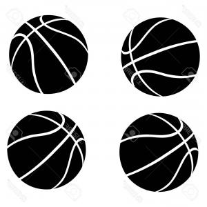 Photostock Illustration Black And White Basketball Vector 300x300 Photostock Illustration Black And White Basketball Vector