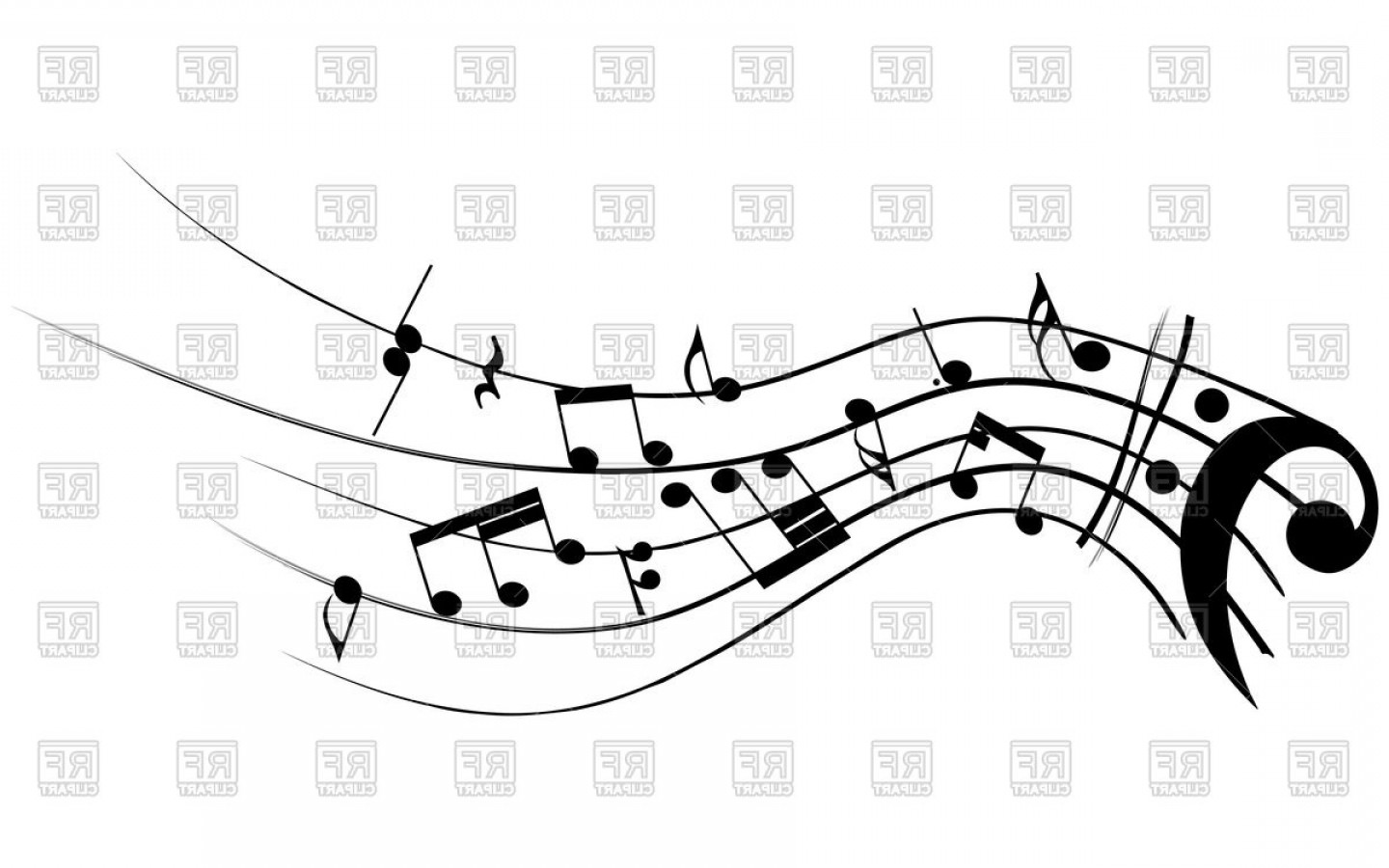 Bass Clef Vector At Collection Of Bass Clef Vector Free For Personal Use 3348