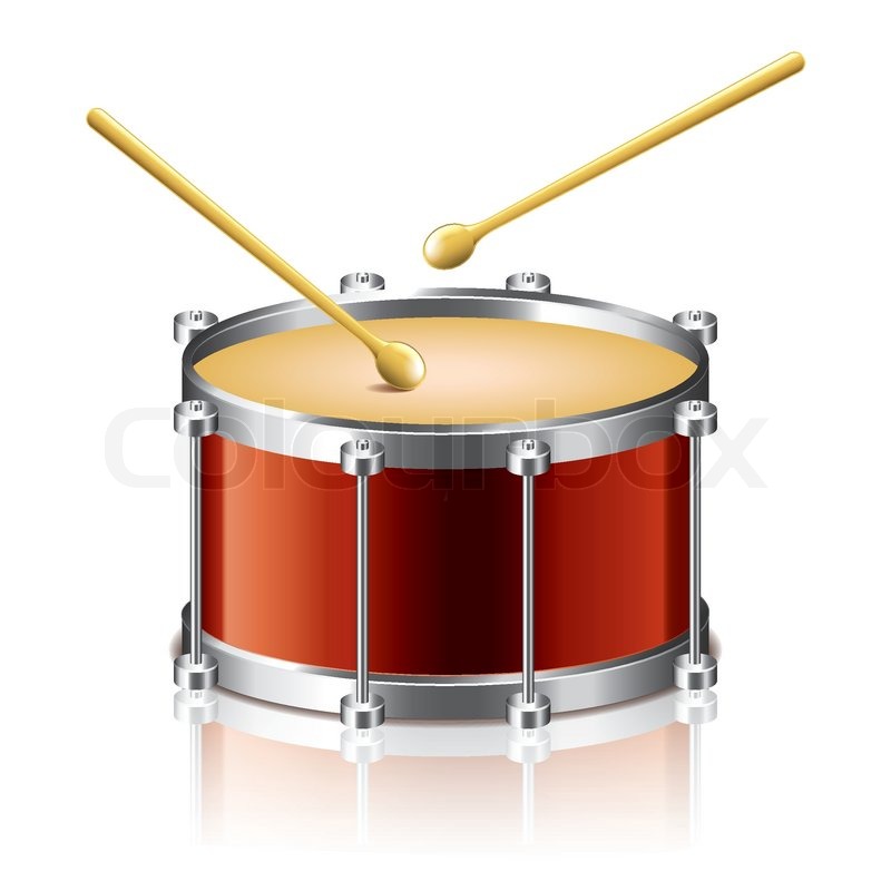Bass Drum Vector Isolated On White Stock Vector Colourbox 800x800 Bass Drum Vector Isolated On White Stock Vector Colourbox