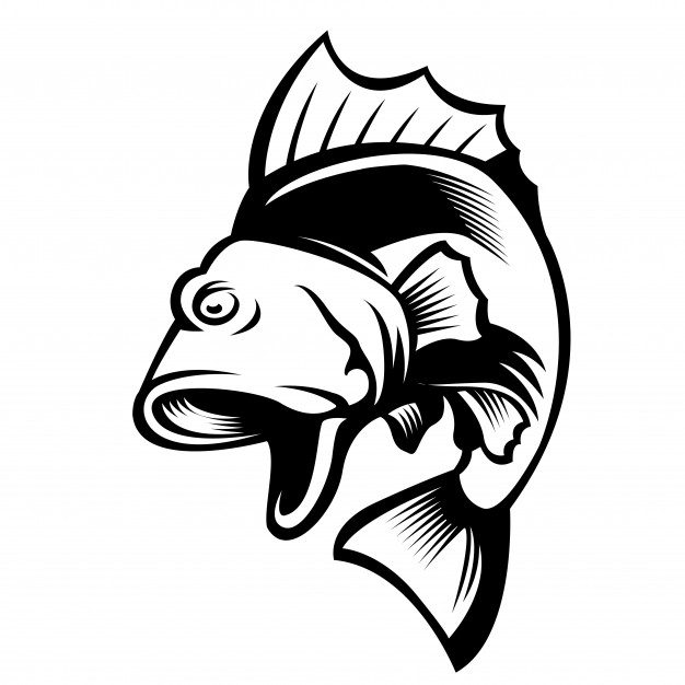 Jumping Big Mouth Bass Fish Mascot Logo Vector Premium Download 626x626 Jumping Big Mouth Bass Fish Mascot Logo Vector Premium Download
