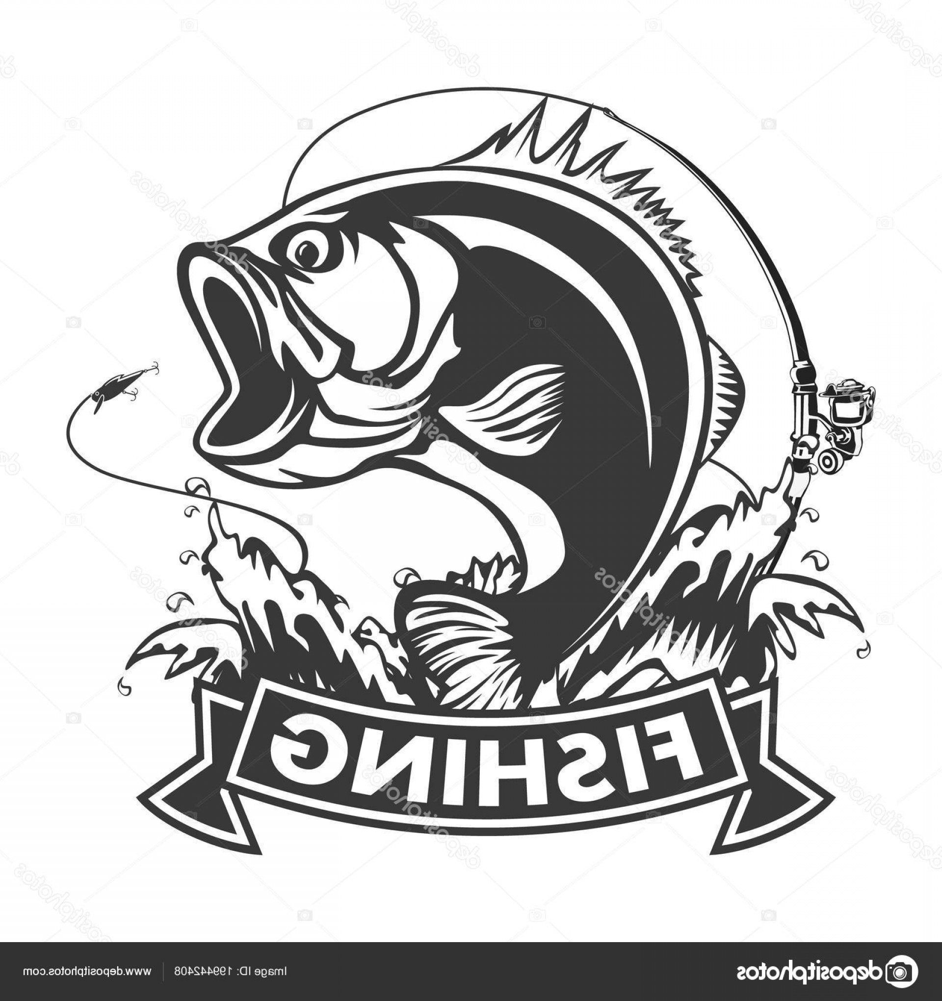 Bass Fish Logo Vector at Vectorified.com | Collection of Bass Fish Logo ...