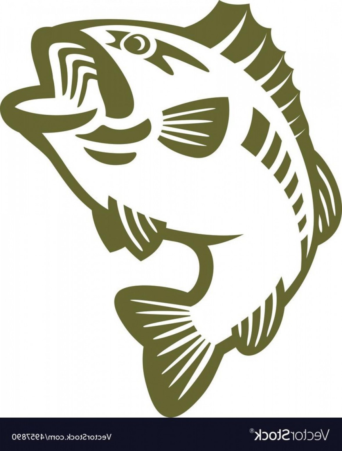Top Bass Fish Logo Vector Design Geekchicpro 1178x1555 Top Bass Fish Logo Vector Design Geekchicpro