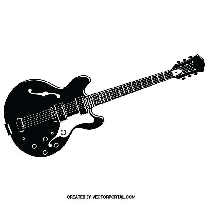 660x660 Vector Graphics Of A Eletric Guitar Music Vectors Guitar